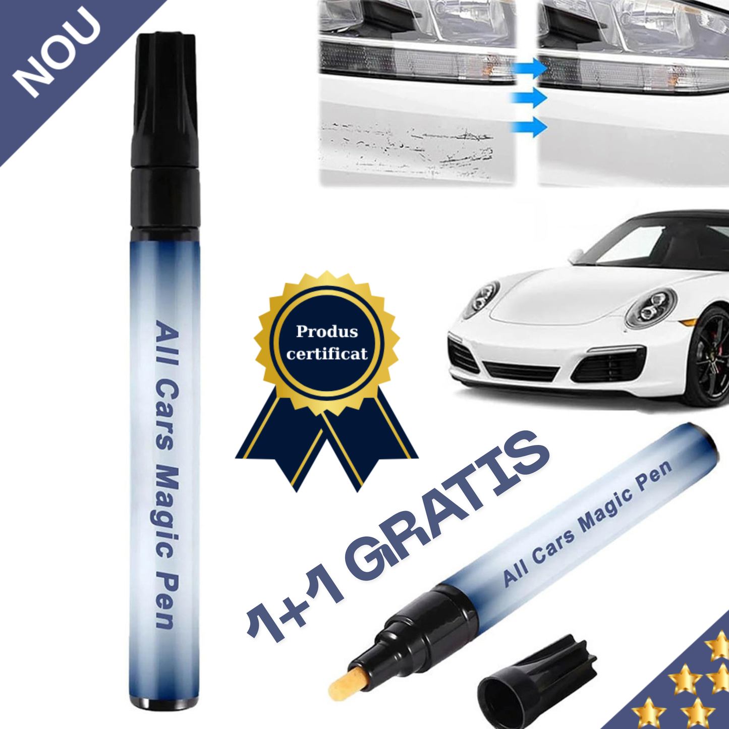 CAR MAGIC PEN - Te scapa de zgarieturi