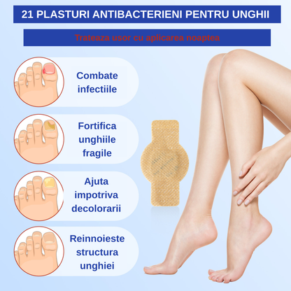 NAIL HELP - Plasturi antifungici pentru unghii