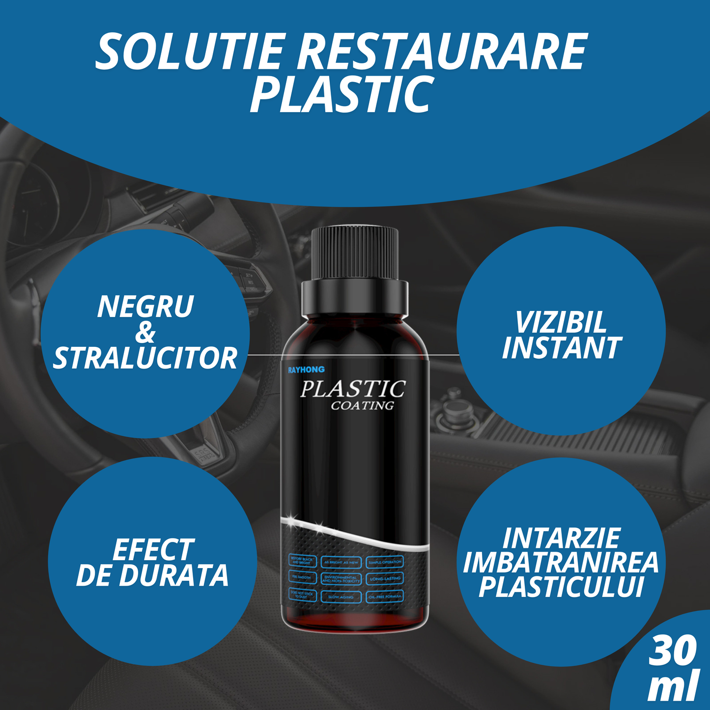 RAYHONG - Solutie restaurare plastic