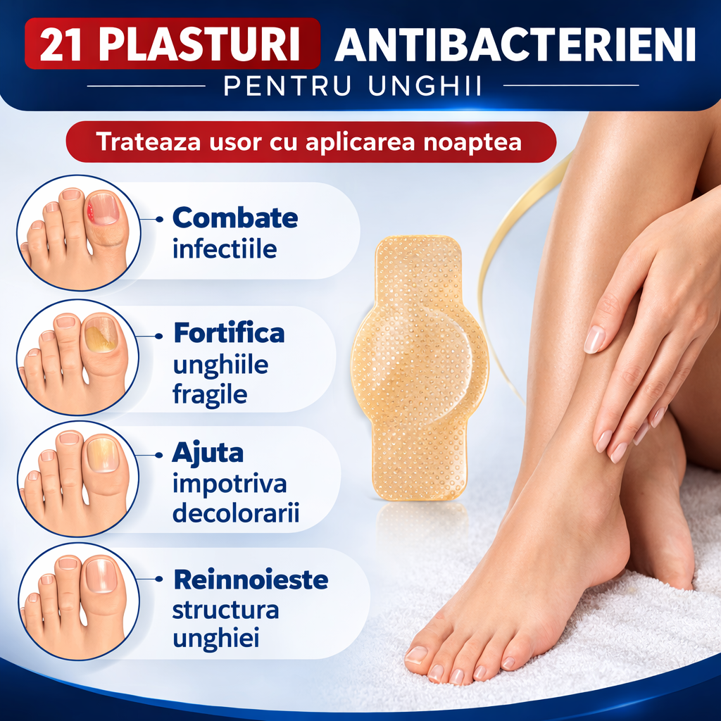 Nail Help - Plasturi Antifungici EFICIENTI