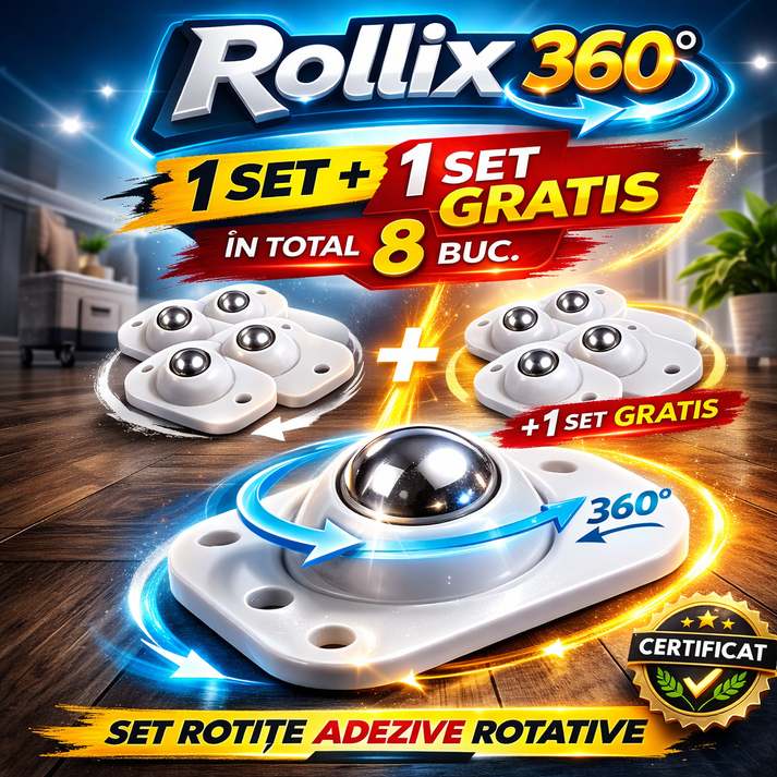 Rollix 360 - Set 4 rotite adezive rotative – Multi Market