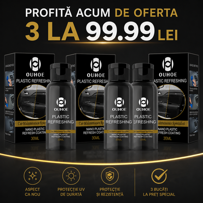 Solutie pentru restaurarea plasticului auto 30 ml