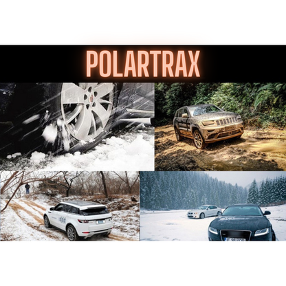 PolarTrax - Set 10 coliere antiderapante reutilizabile