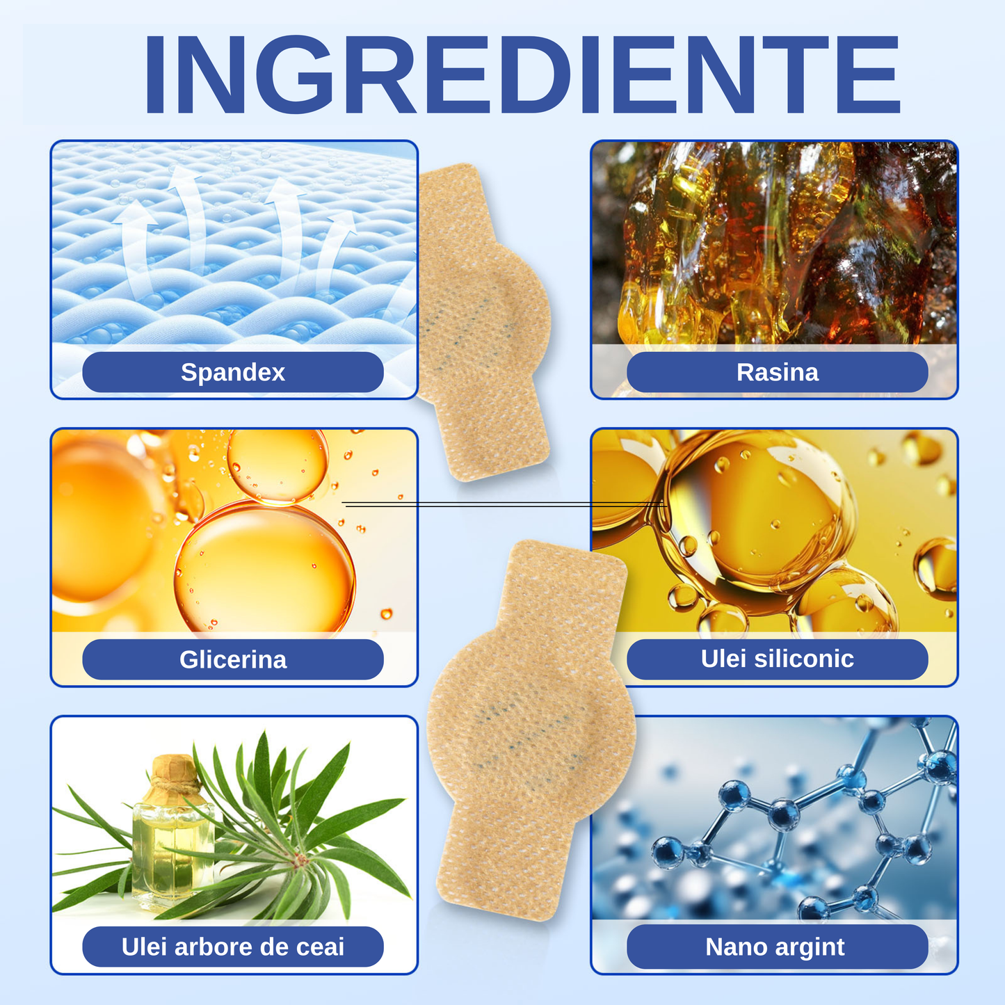 NAIL HELP - Plasturi antifungici pentru unghii