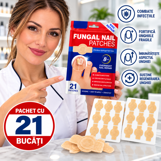 Nail Help - Plasturi Antifungici EFICIENTI
