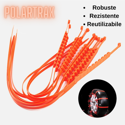 PolarTrax - Set 10 coliere antiderapante reutilizabile