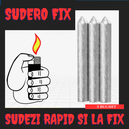 SUDERO FIX - Tije din aluminiu pentru SUDURA simpla si rapida